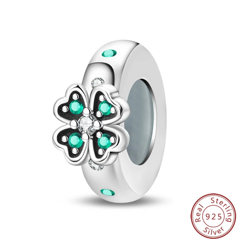 Sterling Silver Lucky Four Leaf