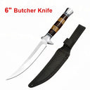 Premium Stainless Steel Sashimi Cleaver With Wooden Handle