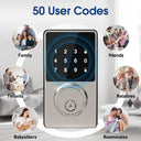 Smart Door Lock Touchscreen - Easy Install