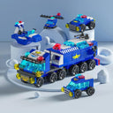 City Vehicles Building Blocks Set for Creative Kids Fun