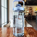 Time Marker Water Bottle for Fitness