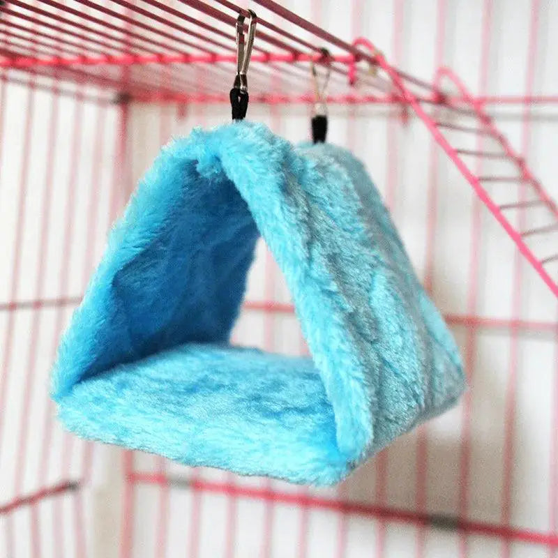 Cozy Bird Nest Hammock Plush Winter Bed For Parrots Budgies