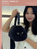 Summer Handmade Cat Shoulder Bag Cute Design Niche Style