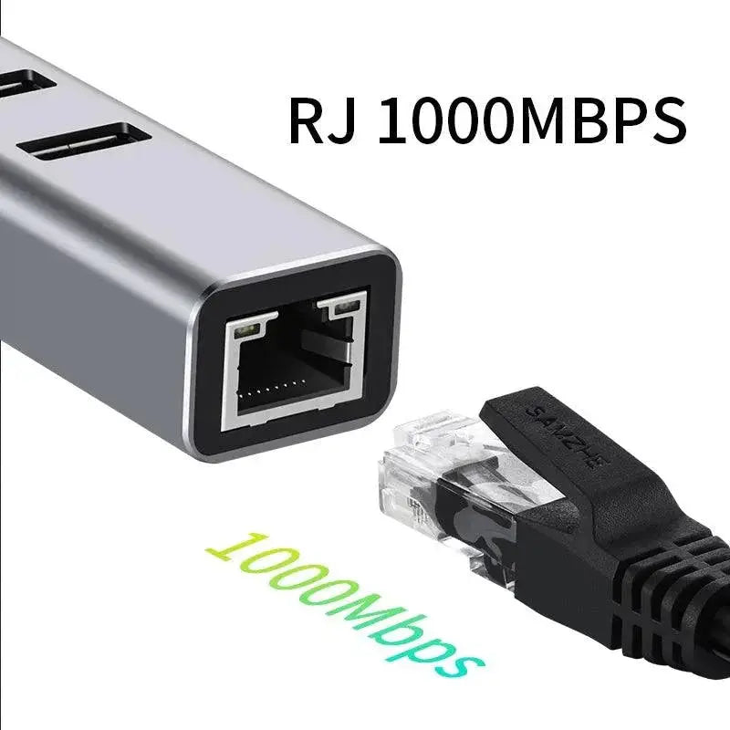 USB C Hub Adapter Enhanced Connectivity For Laptops Now