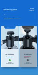 2L Hand Pump Foam Sprayer With 3 Nozzles For Car Wash