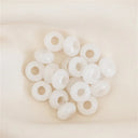 14K Gold Filled Garnet Hoop Earrings Handmade Gemstone Jewelry Boho