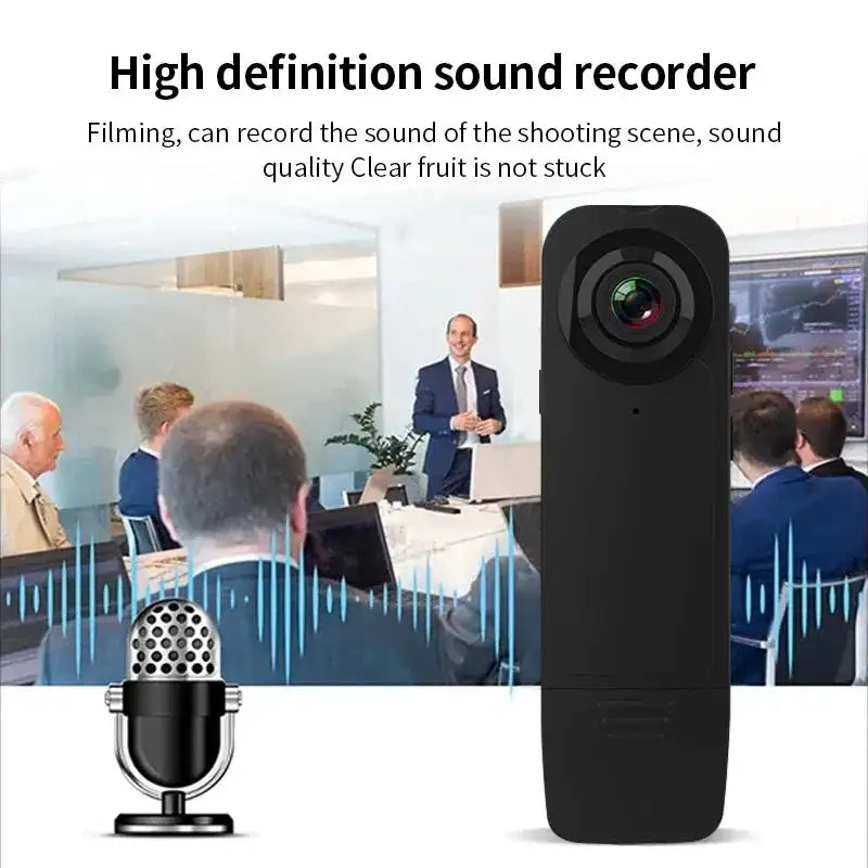 A18 1080P HD Mini Camera Sport Hiking Mini Pen Cam Night Vision Micro Camcorder Portable Bodycam DV Video Recorder
