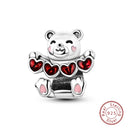 Sterling Silver Cute Little Bear