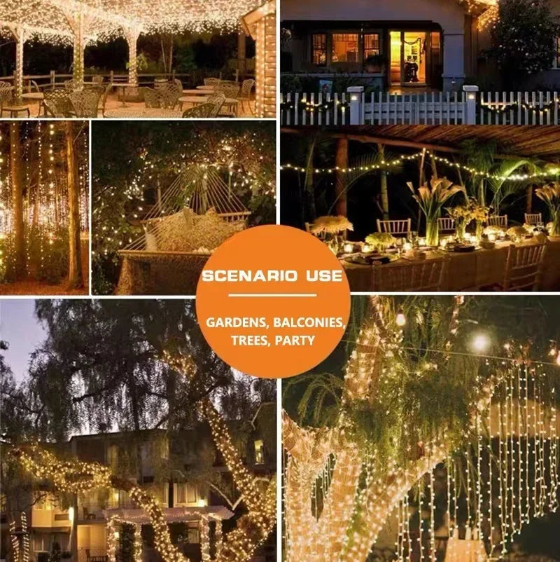 Waterproof Solar Fairy String Lights