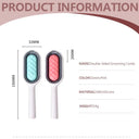 Double-Sided Pet Hair Grooming Comb for Easy Cleaning