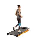 Double Side Massage Walking Pad Treadmill With Adjustable Incline