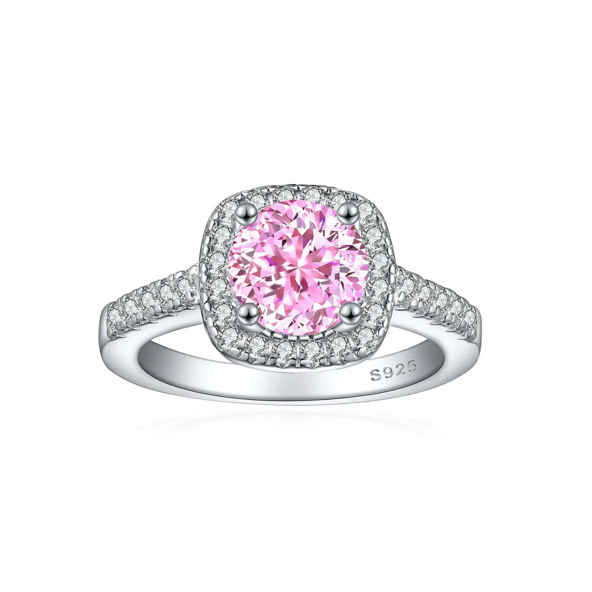 Sterling Silver Silver Moissanite Cocktail Ring — product image 11
