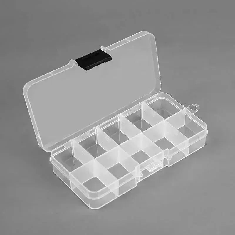 Adjustable Plastic Jewelry Box Organizer Kit For DIY Crafts