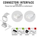 AR12PRO White RGB Fan Customizable PC Gaming Lighting