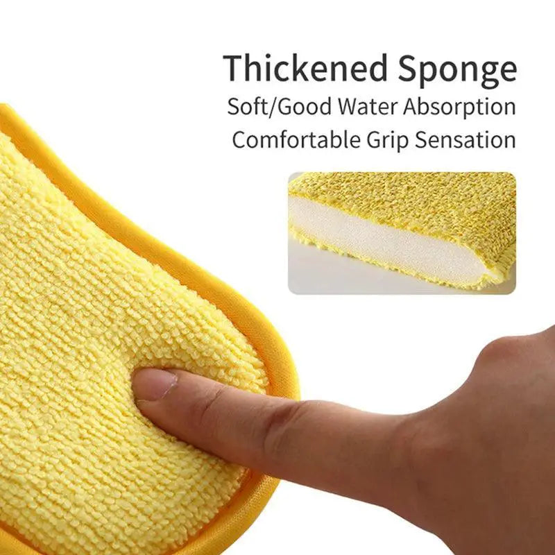Magic Sponge Set For Effortless Cleaning Dishes And Surfaces