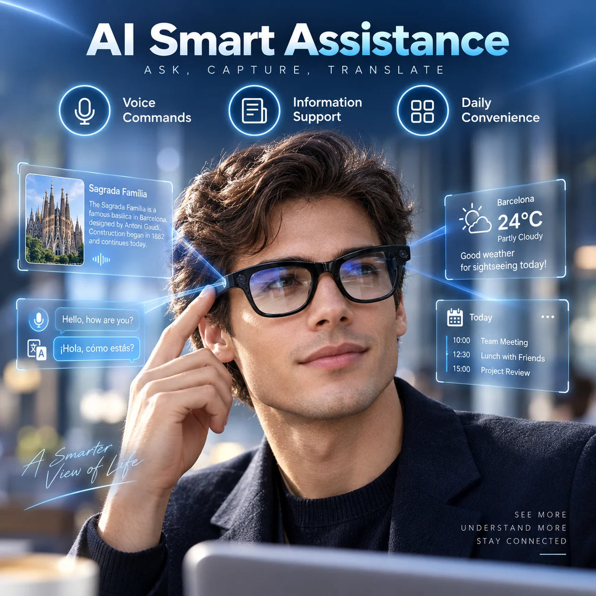 2026 Smart AI Glasses Camera