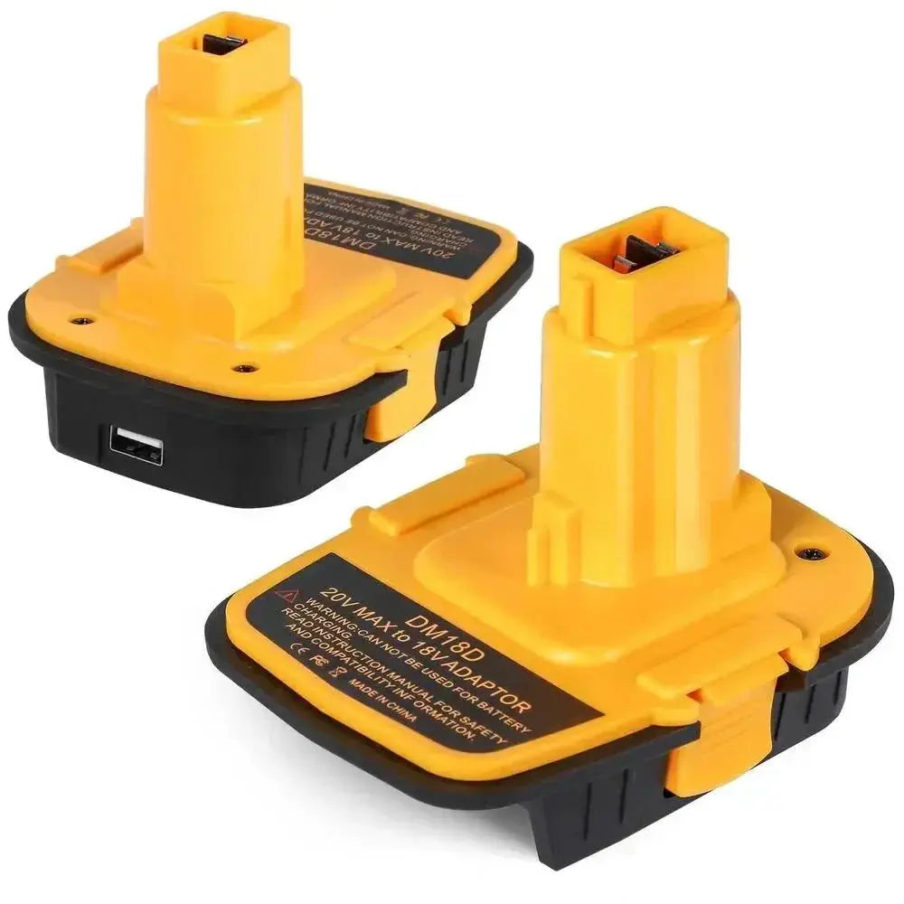 USB Battery Adapter For 20V Tools Use With 18V Batteries