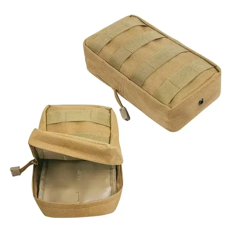 Outdoor Tactical Molle Waist Bag 600D Oxford Khaki