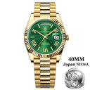 Pagani Gold Green Men Automatic Watch