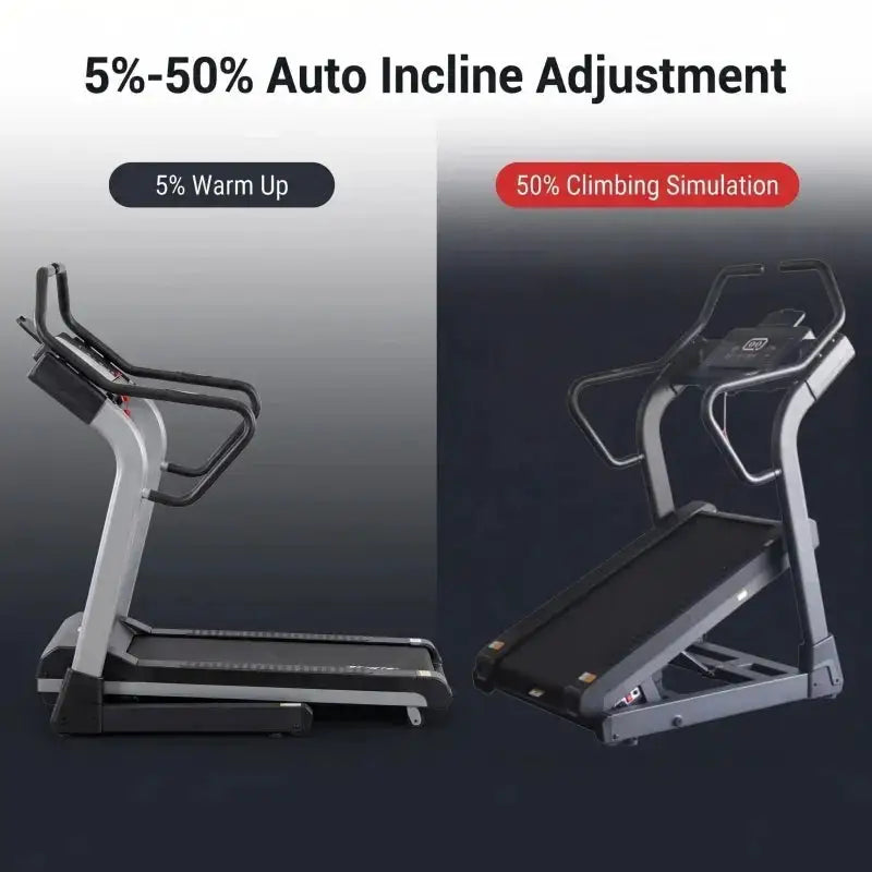 FOR K-FIT Motorized Inline Treadmill with Incline GS-851A-A(A-A3) Adjustable Slope Cardio Fitness Machine for Home Gym