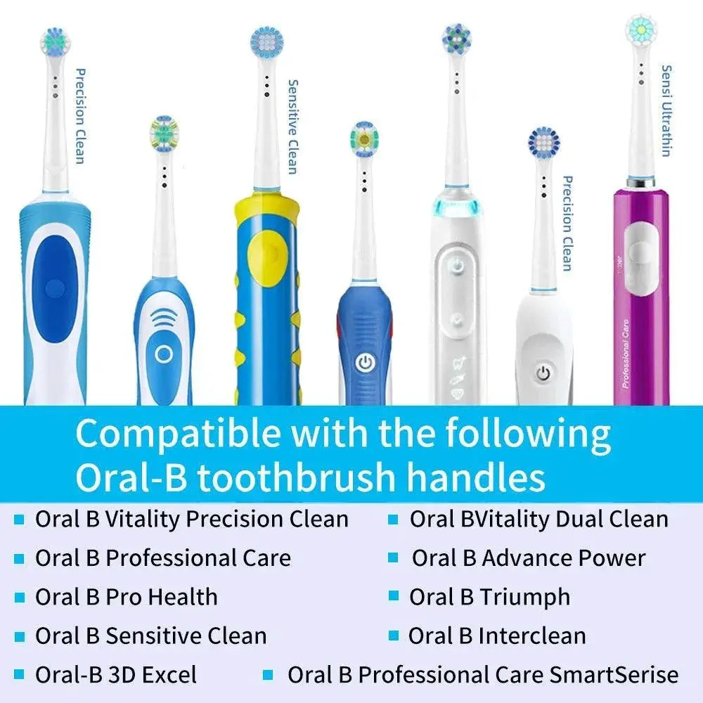 Oral Care Premium Toothbrush Heads 4 Pack For Oral B