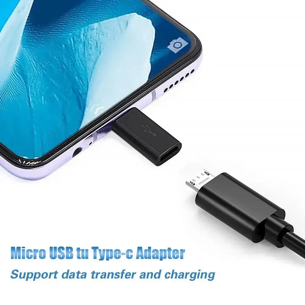 Micro USB To USB C OTG Adapter Fast Charge Data Transfer