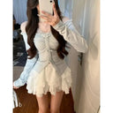 Dress Set for Women See Through Lace
