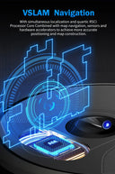 ABIR X6 Robot Vacuum Cleaner with 6000PA Suction