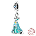 Sterling Silver Blue Purple Butterfly