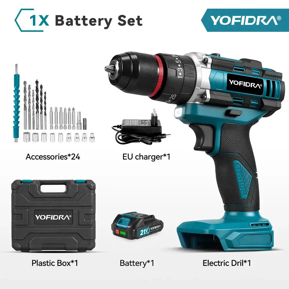 Yofidra Cordless Drill - High Torque Precision — product view 9