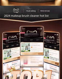Smart Time-Saving Makeup Brush Cleaner