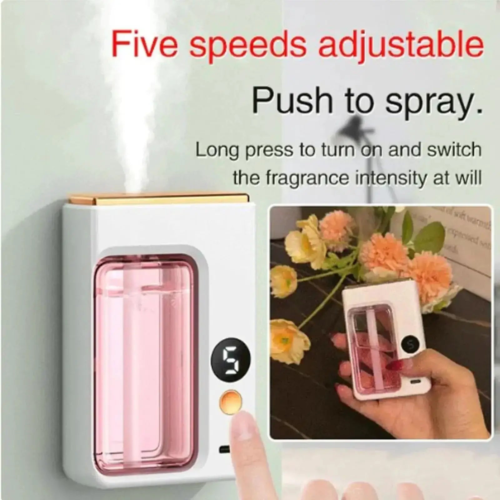 50ML Automatic Home Fragrance Diffuser Essential Oil