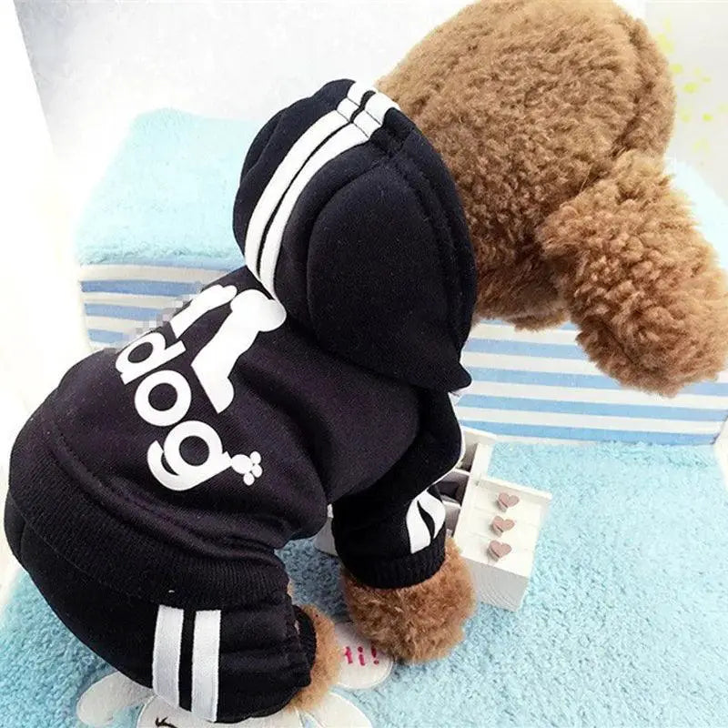 Small Dog Autumn Winter Warm Cotton Coat Jacket Outfit