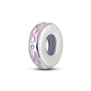 Silicone Spacer Beads Silver Plated