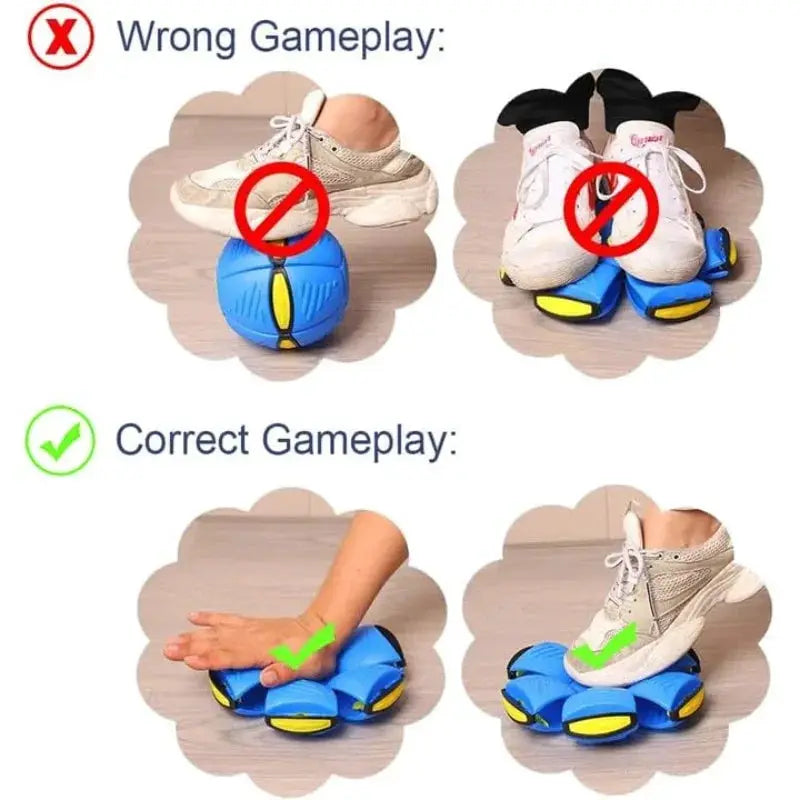 Dog UFO Ball For All Sizes Enhances Interaction And Exercise