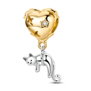 Golden Series Charm Bead Sterling