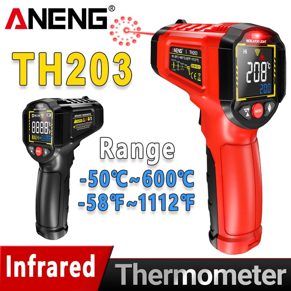 Aneng Digital Infrared Thermometer Temperature