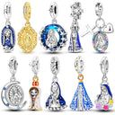 Bangle Bracelet Virgin Mary Charm