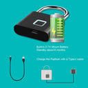 Kerui Fingerprint Padlock - Waterproof Security