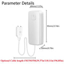 Smart Water Leak Sensor: Advanced Flood Alarm System Device