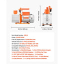 Hvac Vacuum Pump And Gauge Set