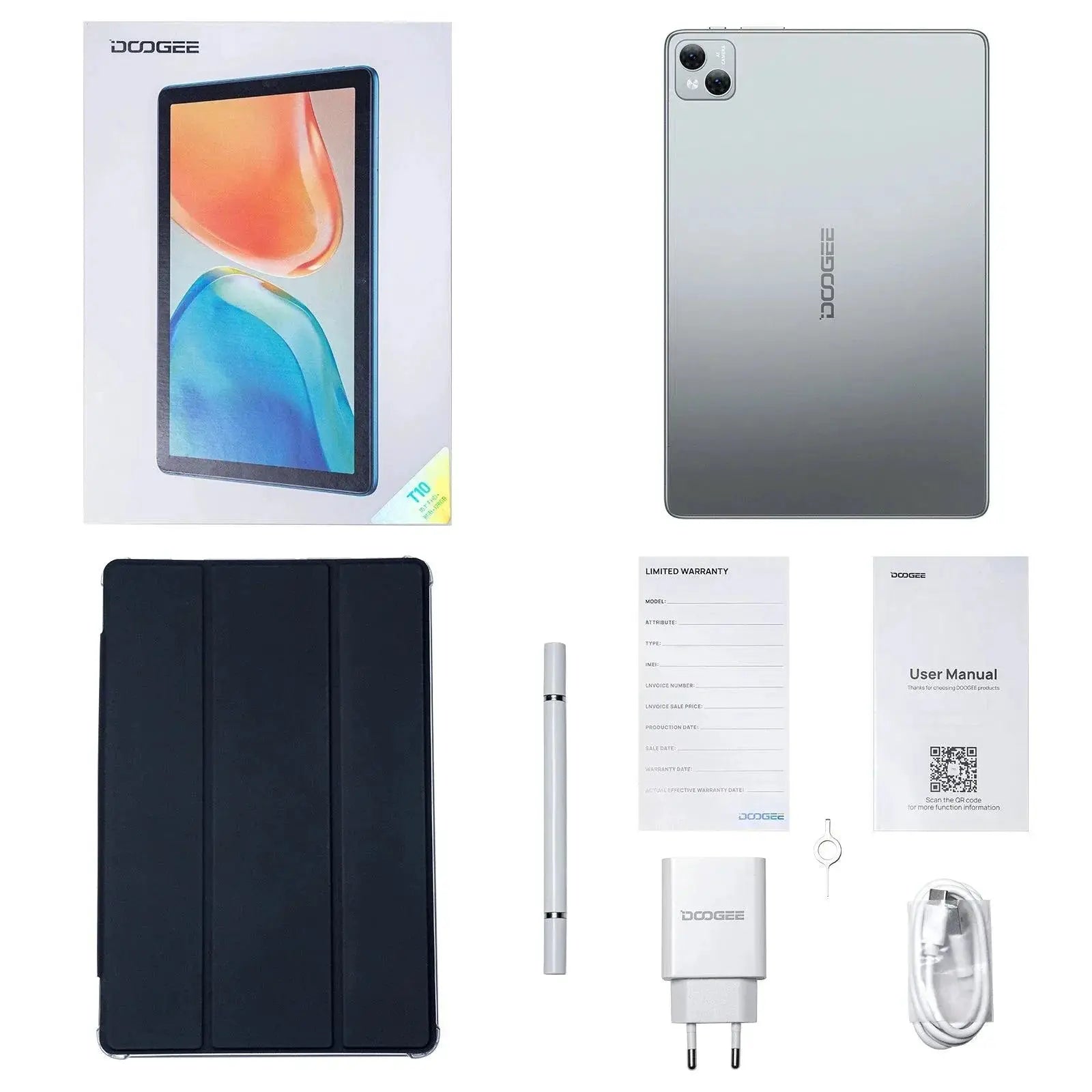 Doogee T10 10.1 Inch FHD Tablet 8GB RAM 128GB Storage Deal