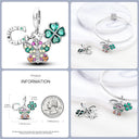 Sterling Silver Lucky Four Leaf