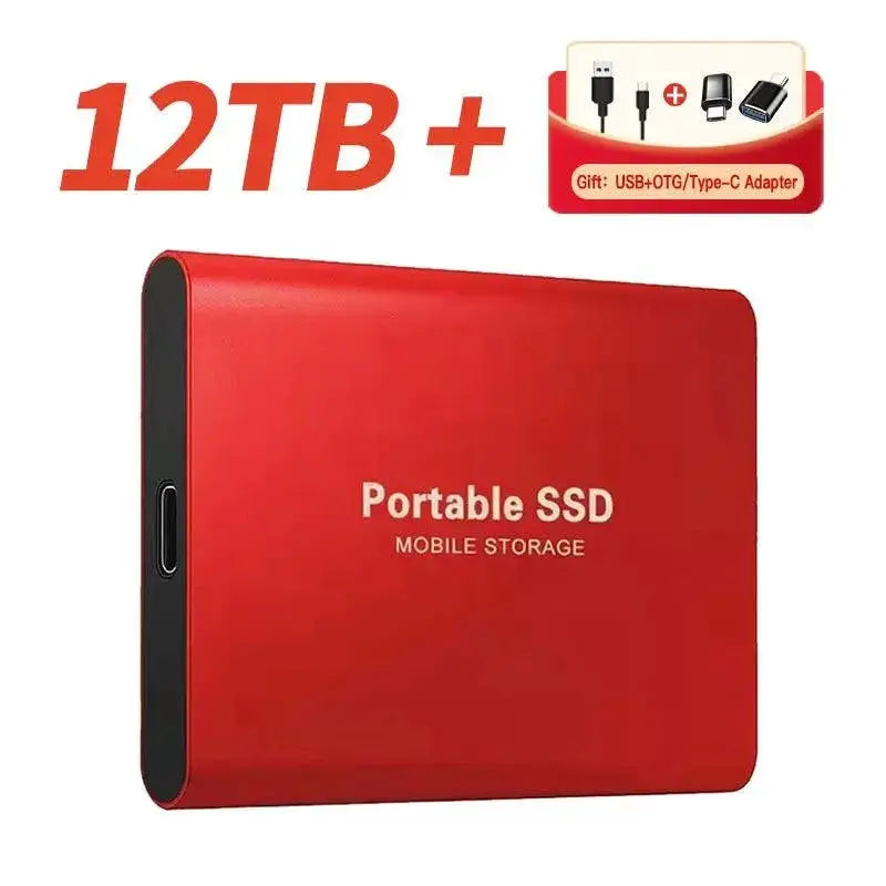 Fast External SSD for Pro On-The-Go — Black 4TB
