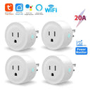 Tuya Smart Plug 20A - Power Metering Wifi Socket