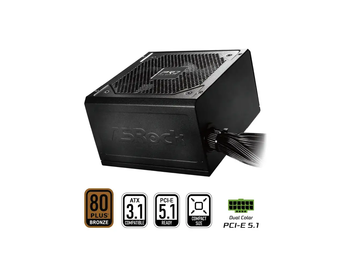 ASRock PRO Series W Power Supply for Custom Setups — product view 1