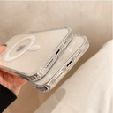 Clear MagSafe Magnetic Wireless Charging Case Sleek Cover
