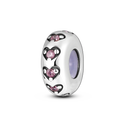 Silicone Spacer Beads Silver Plated