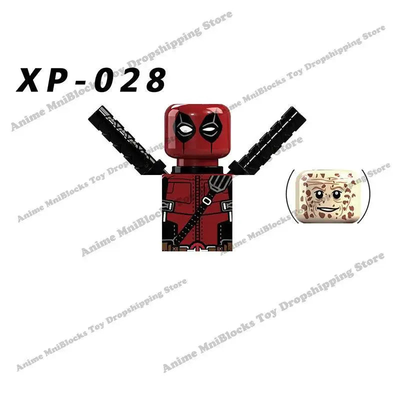 KT Blocks Hero Anime Bricks Mini Action Figures Set