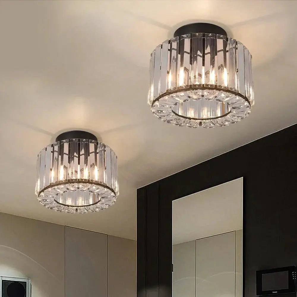 Glass LED Pendant Light Ceiling Lamp Adjustable Fixture